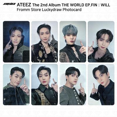 THE WORLD EP.FIN WILL Fromm Store Lucky Draw Photocard KPOP