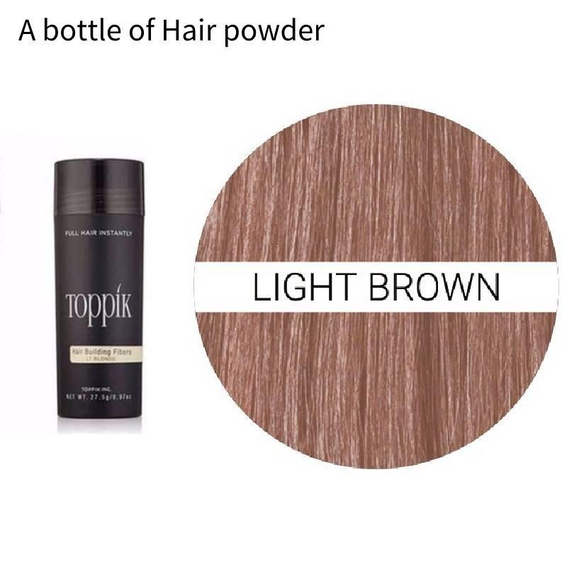 Fibre per Capelli Toppik Volumizzanti Polvere per Capelli Corti Aspetto Naturale