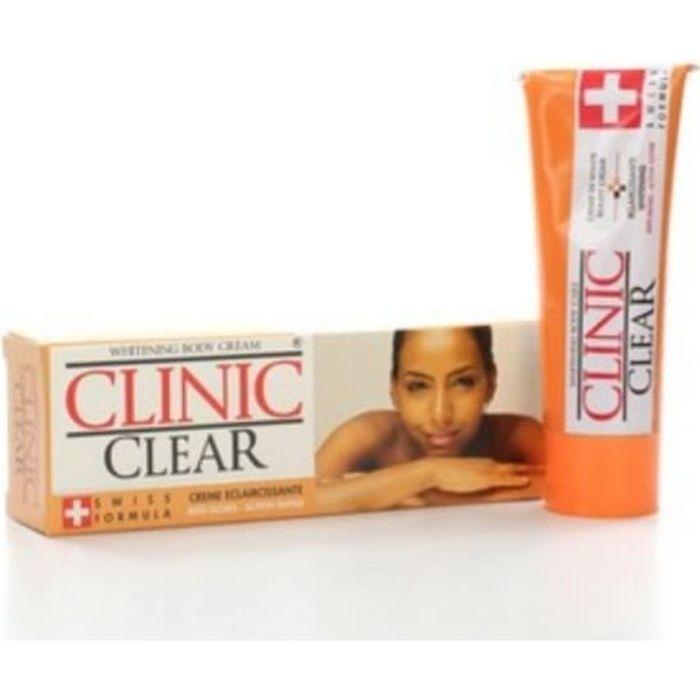 Crème éclaircissante - Clinic Clear - Anti-taches - Action rapide - Sans parfum