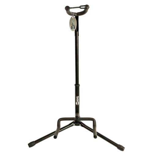 RockJam GS-001 Adjustable Vertical Tripod Guitar Stand for Acoustic and Electric Guitars