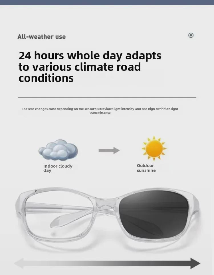 Anti-Blue Light & Anti-Radiation Surgery Glasses for Dry Eye & Myopia with Double Eyelid Support