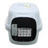 Cat Travel Carrier Large Space Lockable Door 4 Sides Ventilation Portable Hard Sided Dog Pet