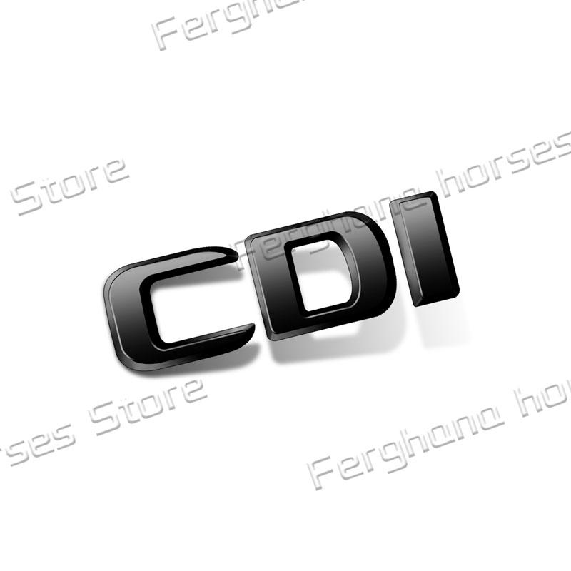 3D CGI CDI Logo Car Side Fender Rear Trunk Sticker