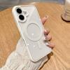 For IPhone 16 Promax Transparent Magnetic Phone Case for Apple 17 Magsafe Anti Drop Protective Case Simple