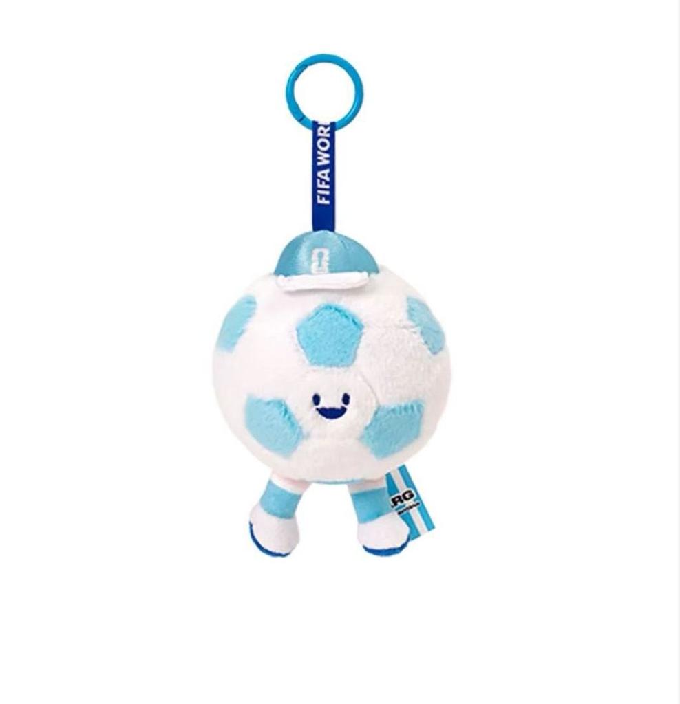 Globaler Fußballpokal Maskottchen Plüschtier mit Polyesterfaser für Kinder und Sammler