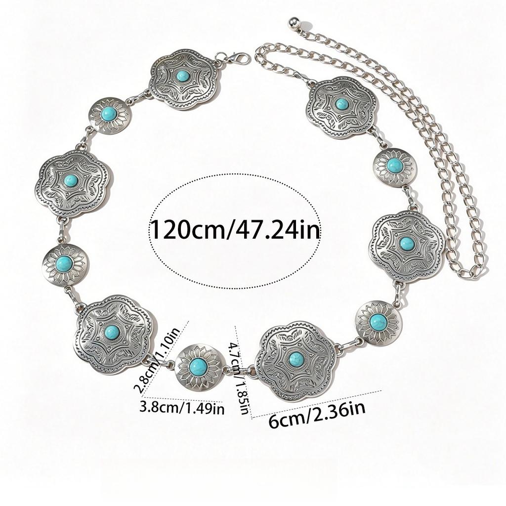 New Vintage Waist Chain Women's Ethnic Bohemian Belt Body Chain