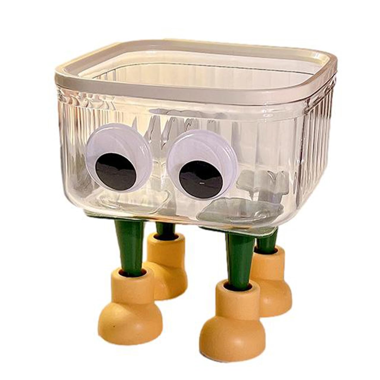 

[Queen-b] Уникальное и милое настольное мусорное ведро, маленькая коробка для хранения, забавный настольный органайзер для офиса и офисного использования, многофункциональный (Маленький - Без крышки)