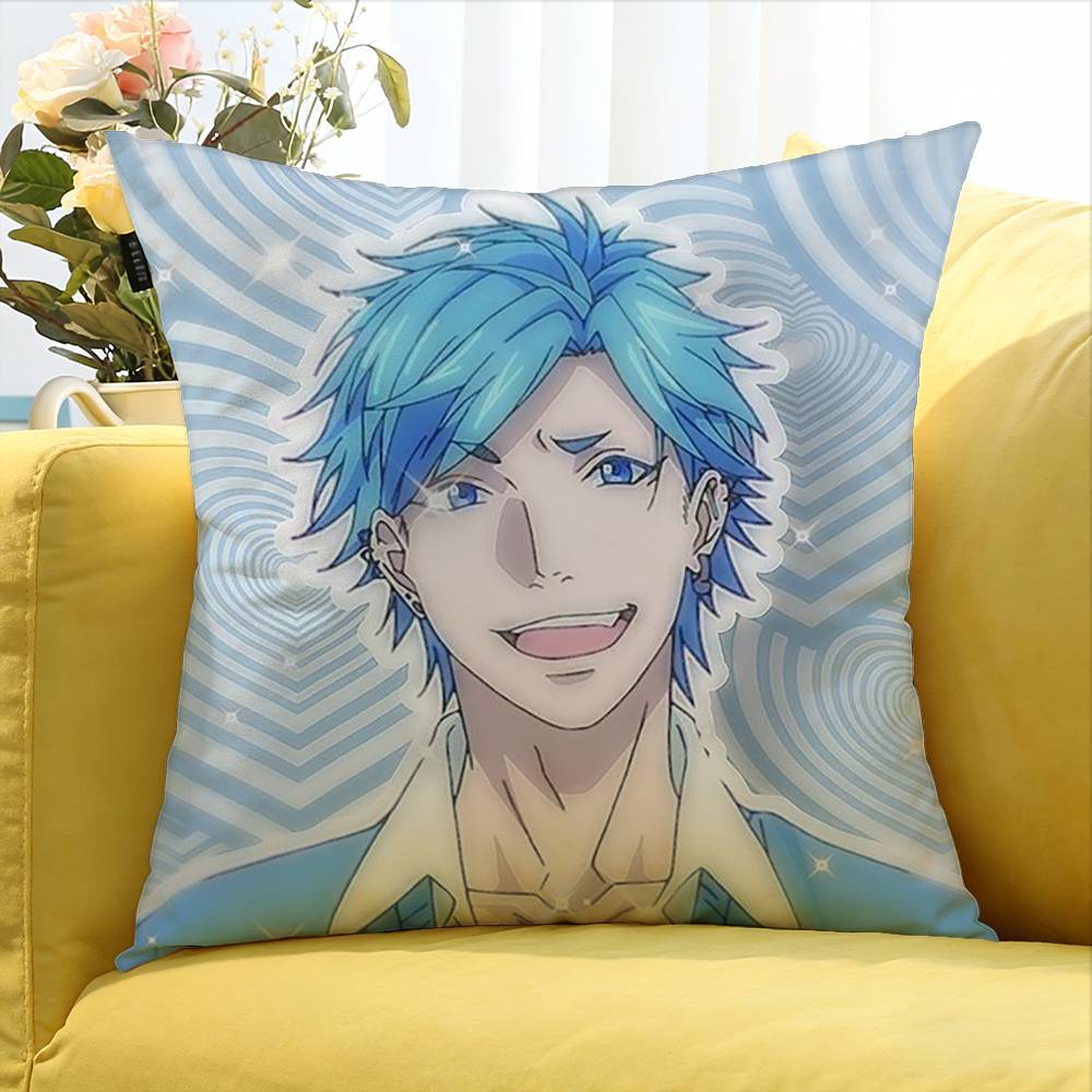 Y-arichin C-lub Various Sizes Square Pillow Case For Car Home Bedchamber Decor