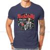 ZX Rockabilly Musique Hot Rod Sock Hop Danse Vintage Rock and Roll Essentiel T-shirt Vintage Coton Hommes T-shirts Harajuku Col Rond T-shirt