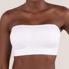 European and American large-size bra anti-skid design, silicone anti-skid strip, removable shoulder strap tube top without steel ring