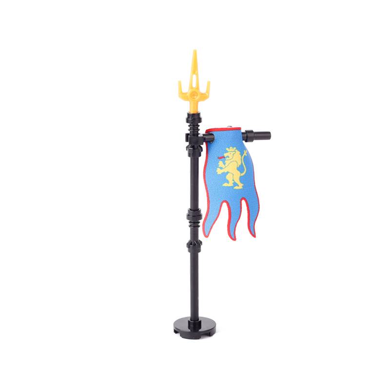 Medieval Military Castle Knight Soldier Shields Building Blocks Flags Movie Figures Accessories Mini Compatible Brick Toy Gifts