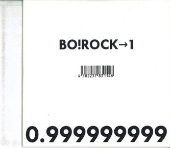 

CD BO!ROCK 1 - 0.999999999 0999999999 ROCKETONE Japan Japanese Pop/Rock Used