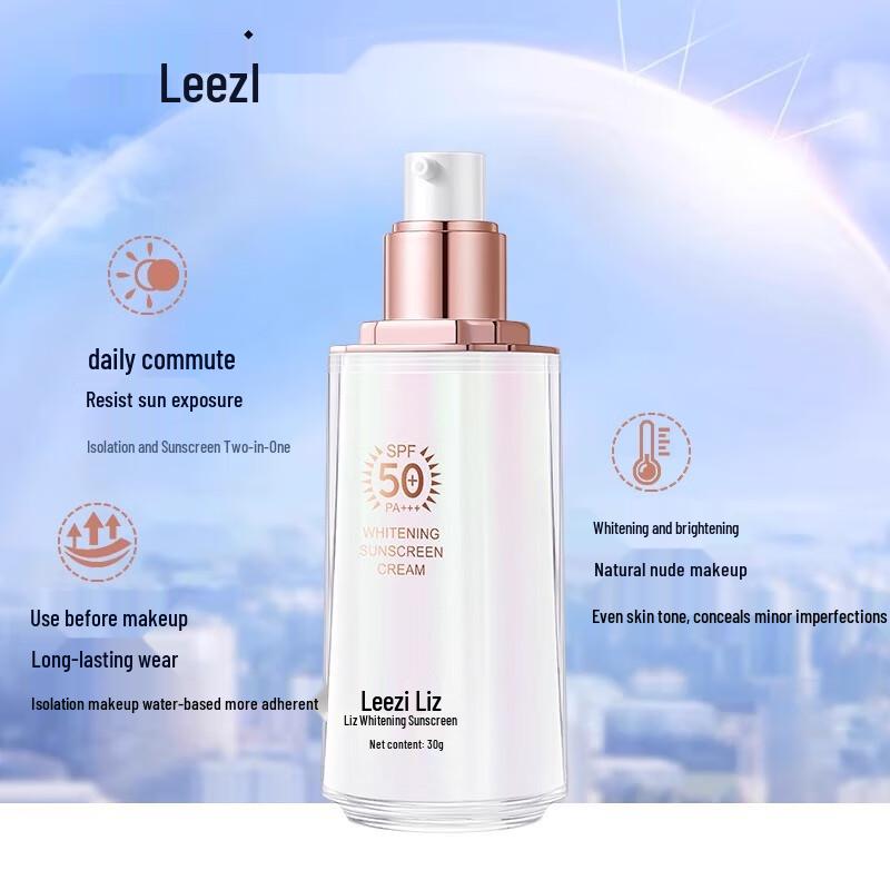 

Leezi Whitening Sunscreen (Big White Bottle) 30g