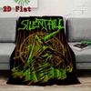 Silent Hill Pyramid Head 2D Flat Pattern Flannel Blanket High quality All Seasons Warmth and Comfort Perfect for Christmas Gifts.MMT0918317