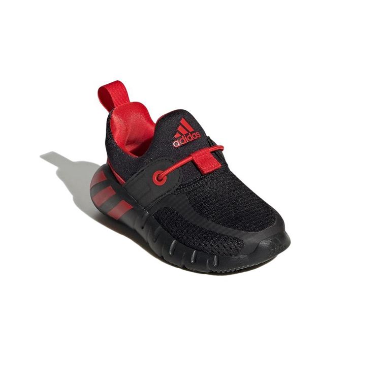 Adidas Rapidazen I Comfortable Durable Breathable Low Top Walking Shoes Baby Shoes Black Red GY6652