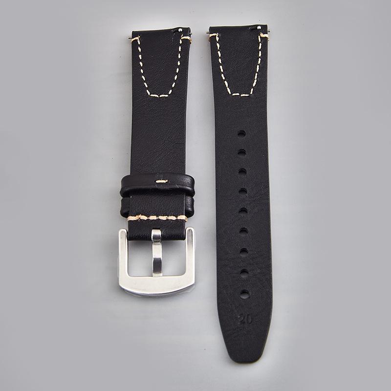 High-End Retro Leather Watch Strap for Xiaomi 8 and Huawei Fit