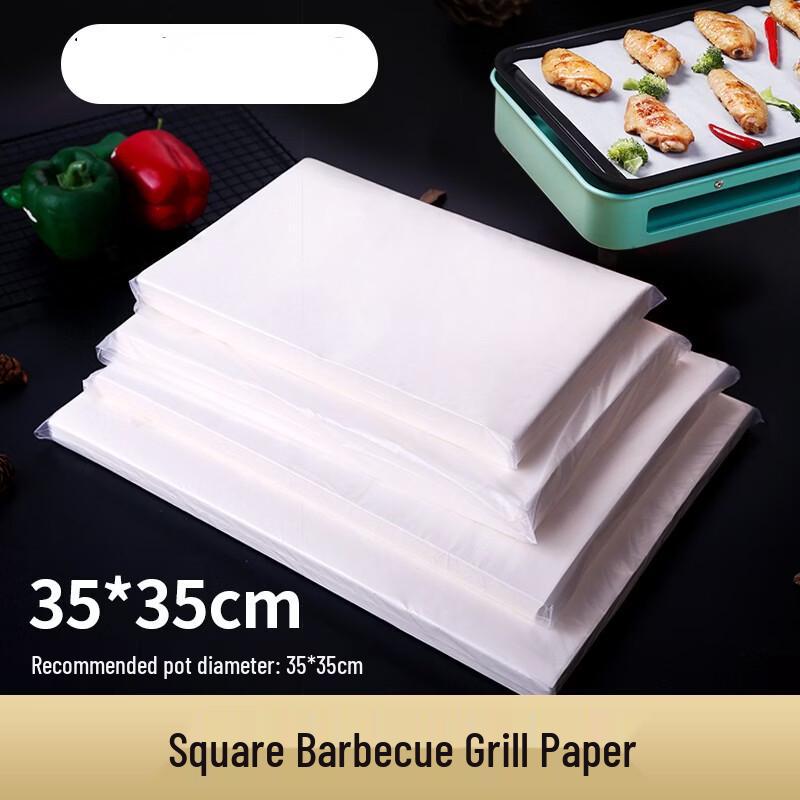 ZISIZ Quadratisches Silikonöl Backpapier