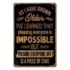 Vintage Retro Tin Metal Sign for Man Cave Garage Bar Home Decor