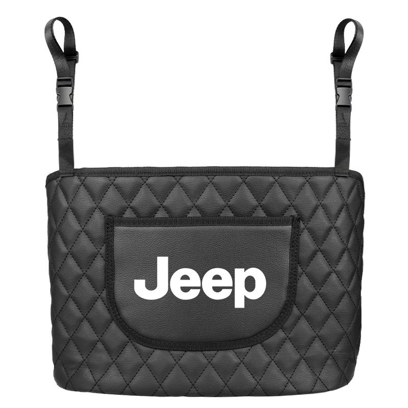 Jeep Car Seat Backrest Storage Stowing Tidying Pocket For Jeep Renegade Compass Grand Cherokee Wrangler Patriot Rubicon Liberty