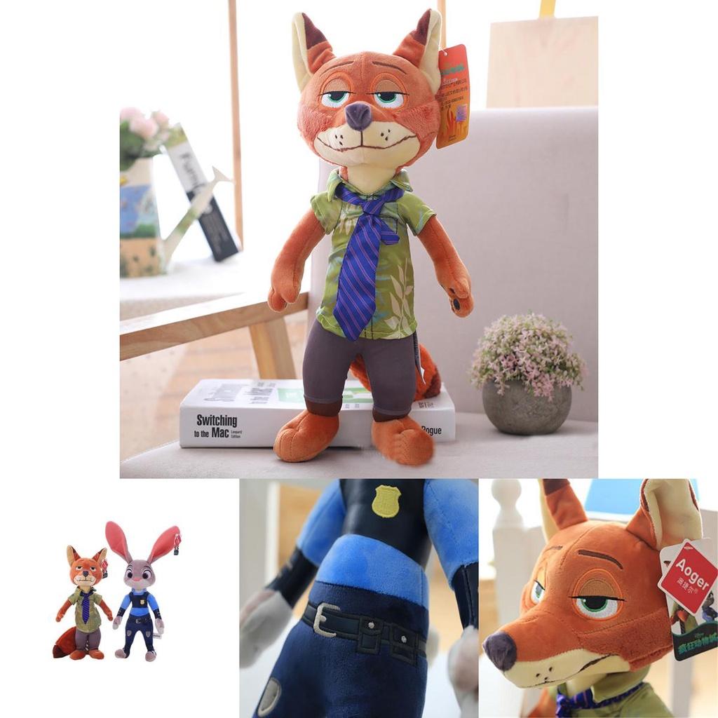 Zootopia/zootropolis Judy Hopps And Nick Wilde Plush Toy Ideal Kids Gift For Fans