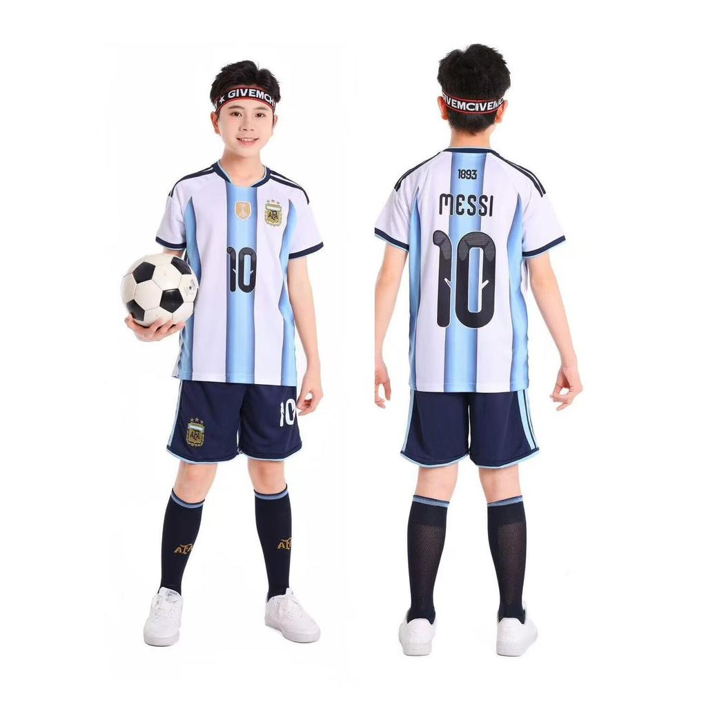 Grundschule Fußball-Uniform Set: CR7 & Neymar Trikot für Kinder