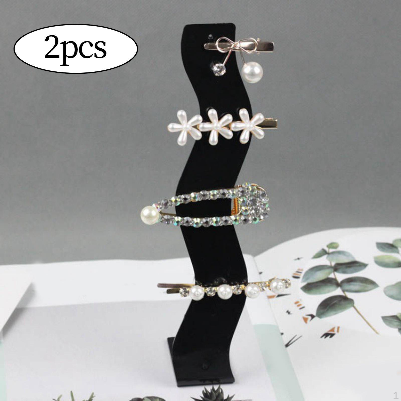 

2 шт., заколка для волос, подставка для дисплея, кронштейн, держатель повязки на голову для