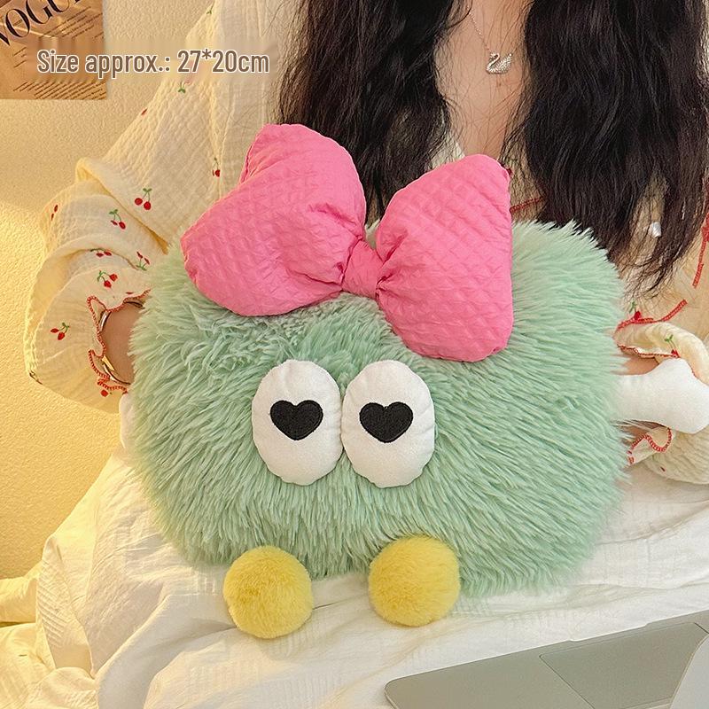 Rechargeable Plush Hot Water Bottle - Explosion-Proof Hand Warmer, 2024 Style Electric Bed Warmer.