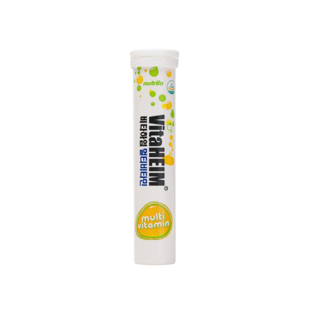 Vitaheim German Effervescent Multivitamin 6 Bottles, 20 Tablets, 6 pcs