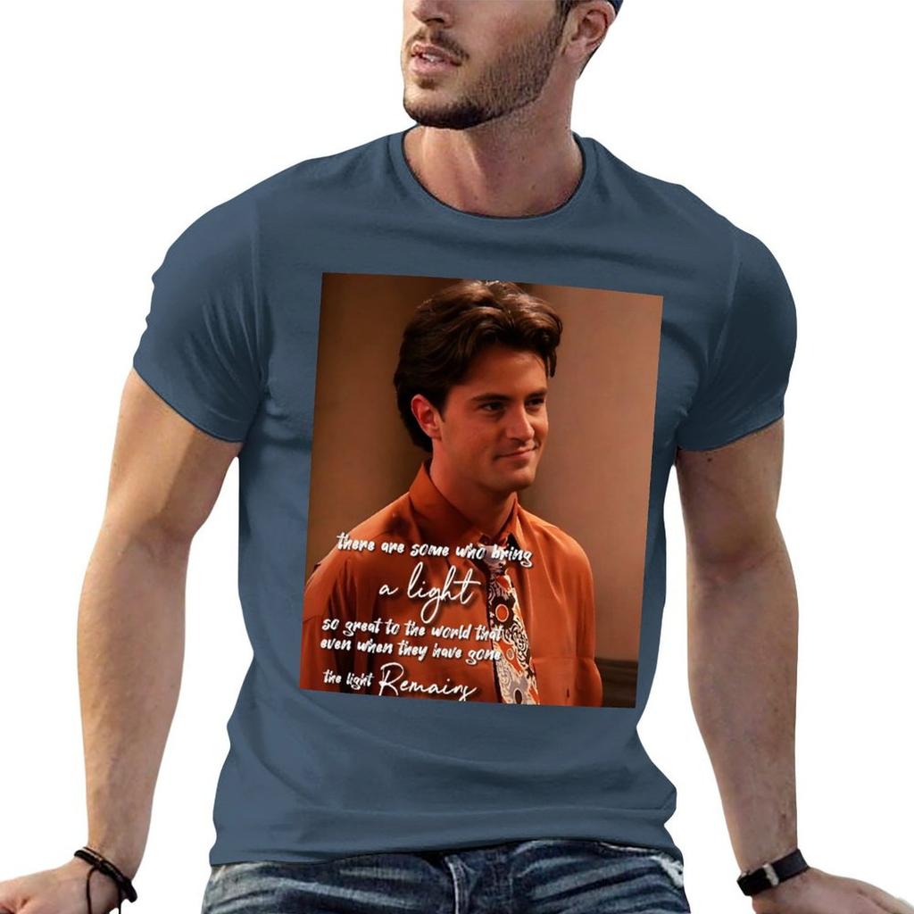 Matthew Perry TShirt Fashion Casual Short Sleeve Top