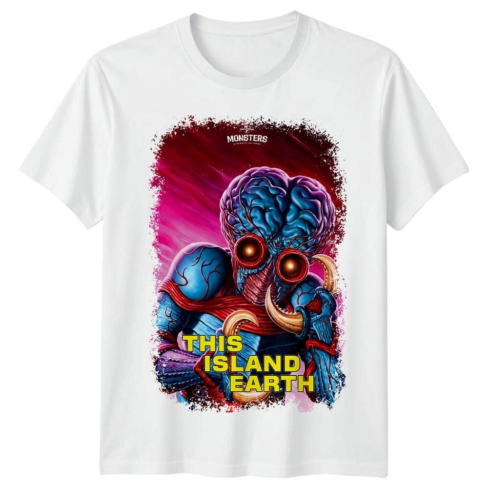 This Island Earth 1955 Movie Poster Inspired Tshirt Retro 80s Tee