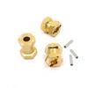 4pcs 12mm/15mm/17mm Axle Widen Hexagon Wheel Adapter For 1/10 RC Crawler Car TRX4 RC4WD D90 D110 Axial Scx10 90046 catRC
