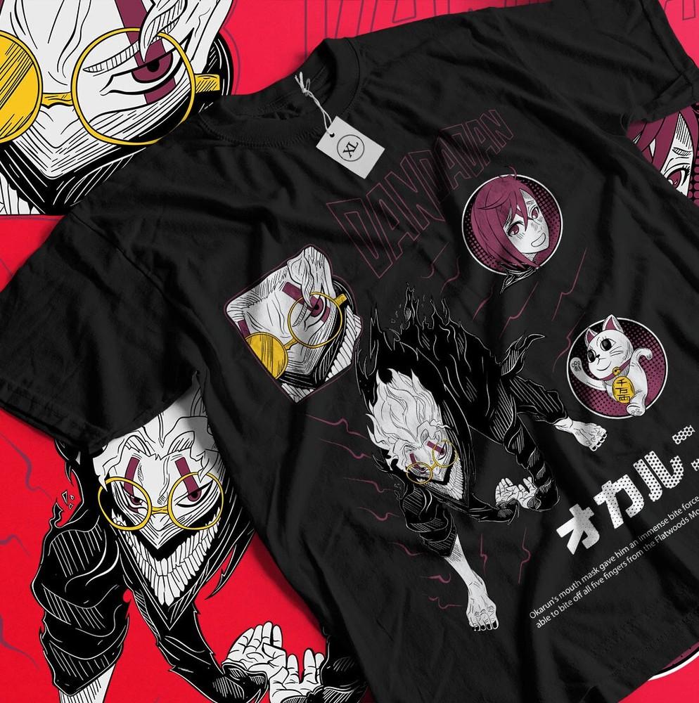 Dandadan  Okarun Momo Ayase Okarun Exclusive Anime Tee Gift Girl Shirt Unisex T-Shirt L