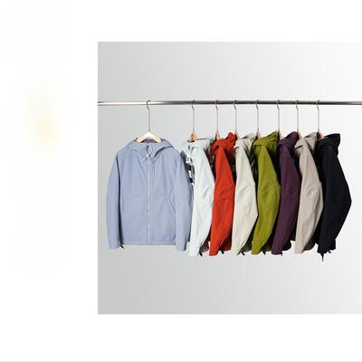 Outdoor Soft Shell Jacket Autumn Mountaineering Sports Hooded Men's and Women's Windproof Waterproof Velvet Casual Jacket