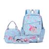 Witch Hunters Three-Piece Backpack Kpop Demon Unters Printed Backpack Lunch Bag