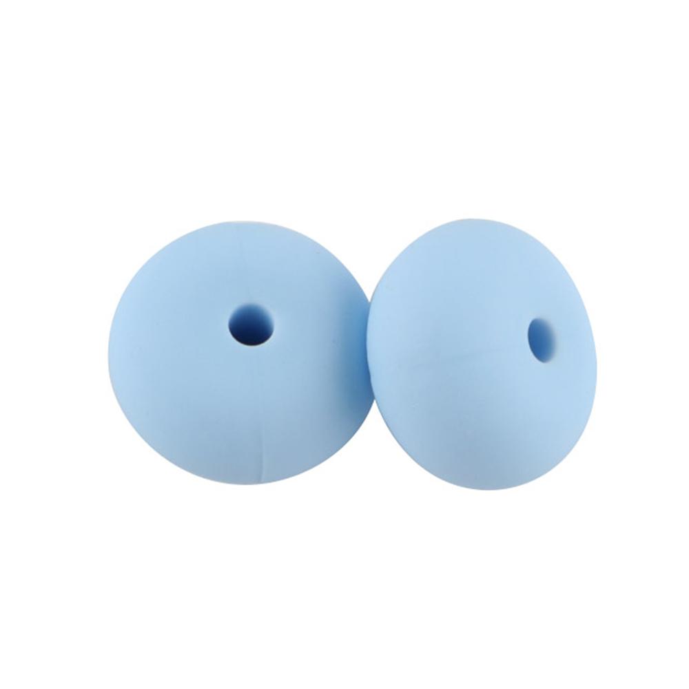 25Pcs/lot 14mm Abacus Silicone Lentil Beads Loose Bead For Jewelry Making DIY Jewelry Accessories Keychain Beaded Pen Bracelets