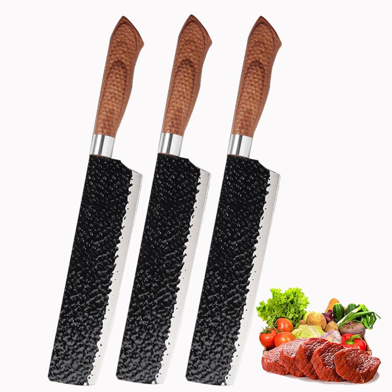 Stainless Steel Kitchen Knife Household Fruit Chef's Knife Sharp for Eating Meat Cutting for Roasting Sheep Vegetable Knives