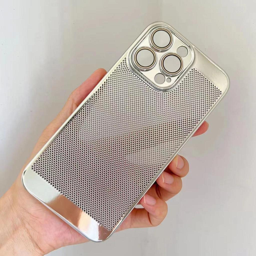 Apple 15 Hülle: Galvanisierte Vollabdeckung, Fallschutz für iPhone 13 Pro Max.