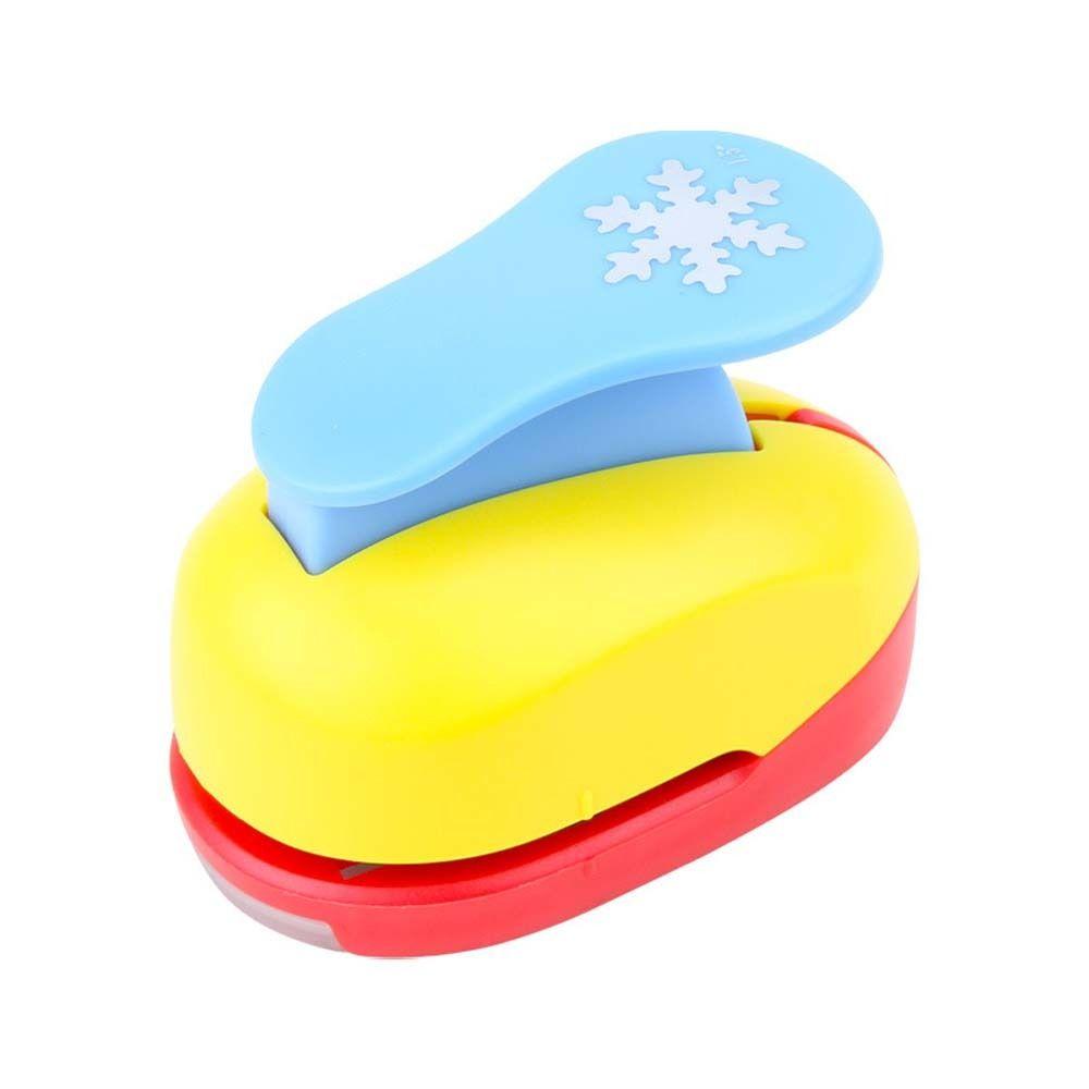 9/16/25/37/50mm Bastel-Lochstanzer Kunst-Papier-Schneidemaschine Schneeflocken-Prägemaschine Schreibwaren