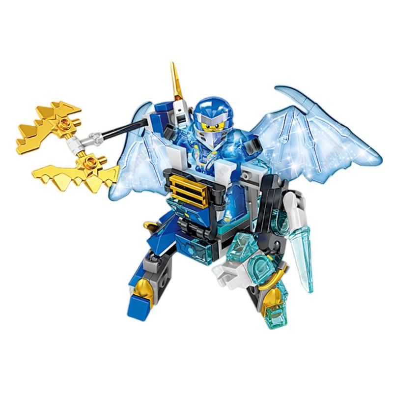 Ninja Dragon Building Blocks Mini Compatible Figures Bricks Kit Classic Movie Model Kids Toys Boys For Children