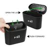 YJTX6 Car Garbage Storage Box Auto Accessories For Seat Leon Ibiza Ateca Arona Cordoba Toledo Altea Alhambra Arosa Exeo Mii Tarraco