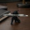 Minimalist Desk Decor 3D Printed Ninja Pen Holder Unique Figurine Creative Holder for Office Desktop Organizer Craft Storage Elegant