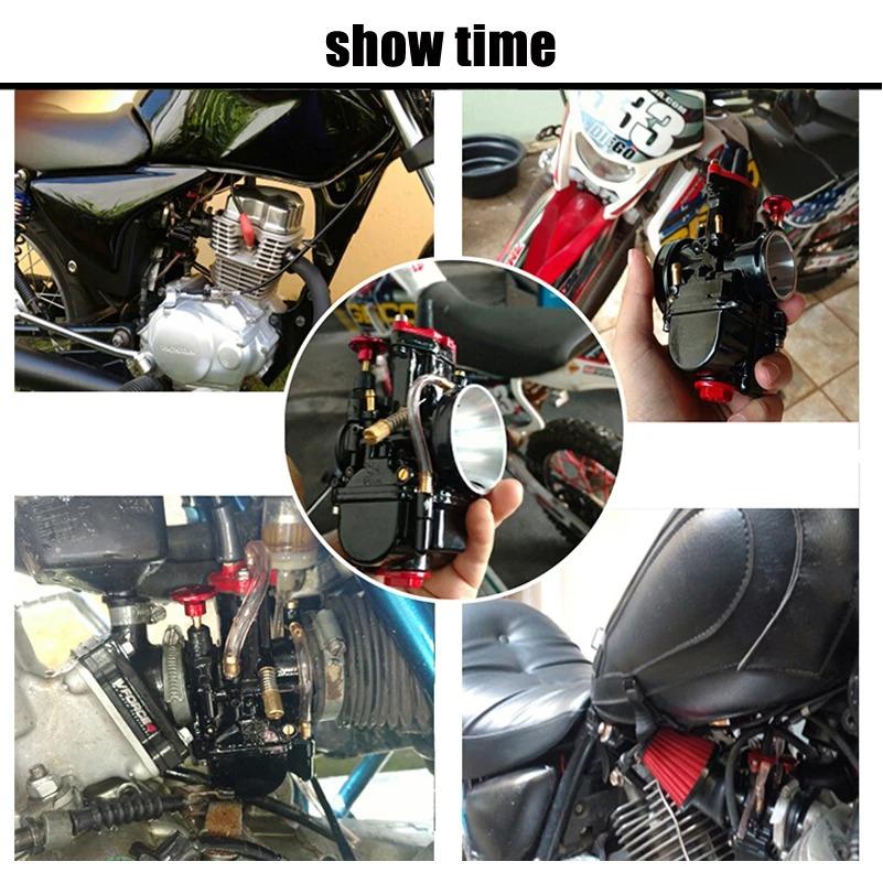 For Mikuni Maikuni PWK 21 24 26 28 30 32 34mm Universal Modification Motorcycle Carburetor With Power Jet