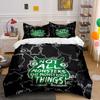 "Not All Monsters Bedding Set" Bedding Duvet Cover Set Duvet Cover Pillowcases (1 * Duvet Cover 2 * Pillowcases, without duvet insert)