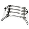 Camping Cooking Rack Stainless Steel High Hardness Foldable Portable Outdoor Folding Stove Stand for Hiking