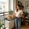 Cat Hammock Stand Breathable Mesh Foldable Bed Folding Indoor Cat Window Perch For Kitten Small Medium Large Breed Indoor Home