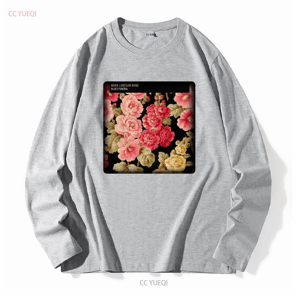 Mark Lanegan Black All Size Cotton T Shirt Vintage Washed Fashion Top For Everyday Wear Unisex Designer Clothes Streetwear