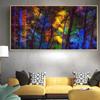 Color Forest Trees Canvas Painting Large Size Poster Art Printing Modern Art Wall Painting Living Room Bedroom Home Decoration