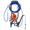 Stand Airless Paint Sprayer, 1500W, 3300PSI High Pressure Airless Sprayer with Cart, Cleaning Brush, Hose, Extension Rod, Nozzles, Electric Spray
