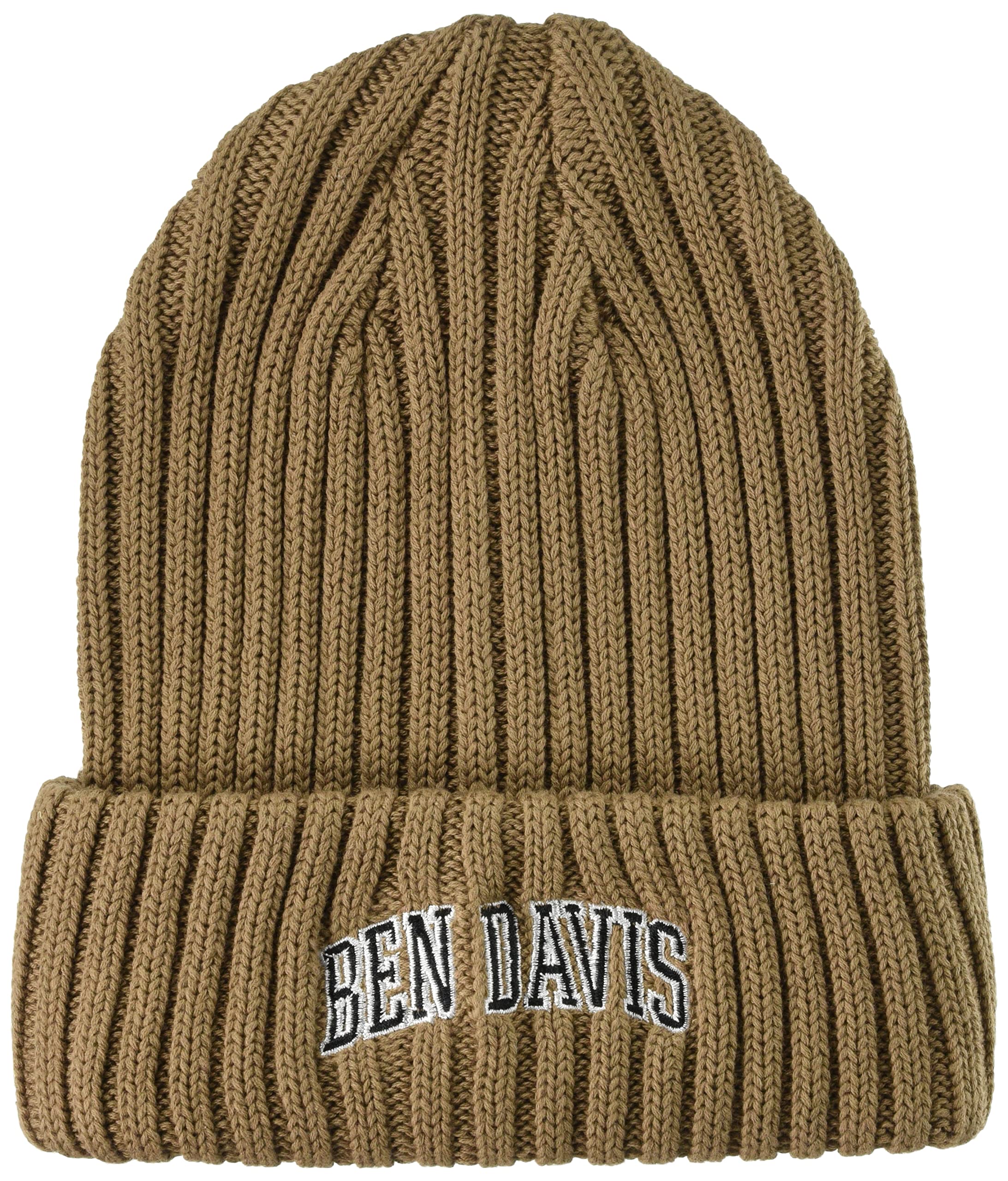 

Вязаная шапка с вышивкой Ben Davis College BDW-9500CL бежевый