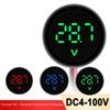 High Precisions Voltmeter Circular Voltage Gauge Meter With 4V 100V Ranges For Circuit Diagnosis And Equipment Maintenance